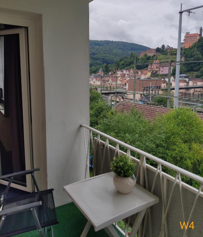 Ferienwohnung Christel Hirschhorn-Neckar Exterior foto